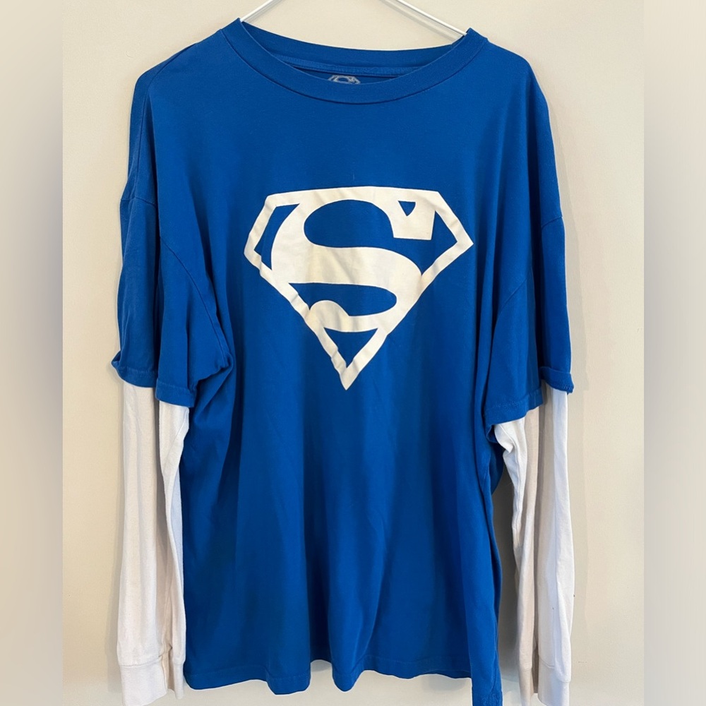 Superman Long Sleeve Tee